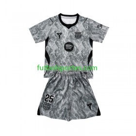Camiseta FC Barcelona Dominik Livakovic 25 Portero Niño Segunda Equipación 2026/2027